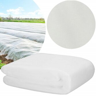 Netkaná agrotextilie 3,2m x 20m, standard, bílá SPRINGOS AG0012