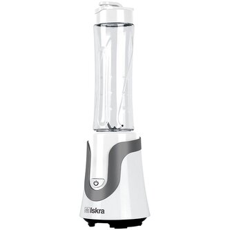 ISKRA, smoothie mixér HY-1302-WH, 0,6 l, 300 W, bílá/šedá