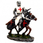 Model Jezdec templář - hnědý-bílý