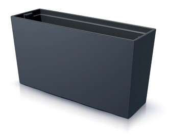 Střední truhlík s vkladem CORBI 77 cm antracit Střední truhlík s vkladem CORBI 77 cm antracit