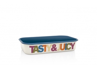 Metalac Juicy_Tasty, smaltovaný pekáč 32 x 19 cm, 3,7 l Metalac Juicy_Tasty, smaltovaný pekáč 32 x 19 cm, 3,7 l