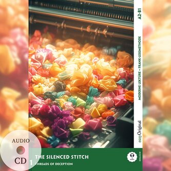 The Silenced Stitch - Englische Krimi-Lektüre A2-B1 (+ Audio-CD)