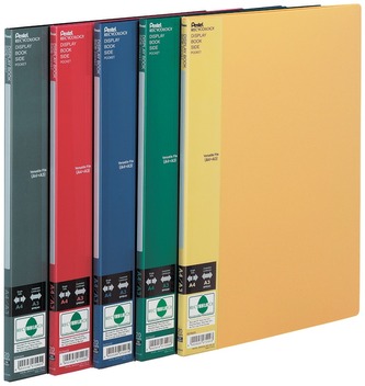 Album ofertowy 20 koszulek A3 czerw., Pentel