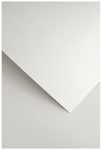 Karton ozdobny biały Prążki 20 ark. A4 230g/m2, Galeria Papieru