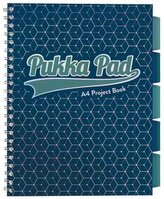 Kołonotes Project Book Glee A4 kratka ciemnoniebieski, Pukka Pad