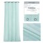Záclona AmeliaHome Lumina I mátová, velikost 140x250