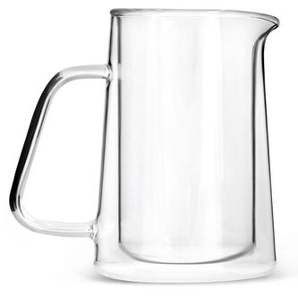 Vialli Design Konvička na mléko, dvoustěnná, 200ml, DIVA 1111