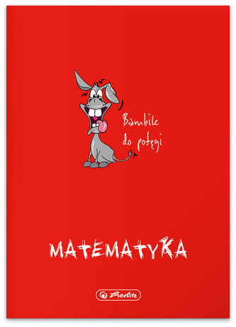 Zeszyt A5 60K kratka Eco PP Matematyka, Herlitz