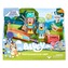 Bluey. Pojazd gokart  2 figurki. Bluey i Rusty
