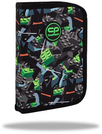 Piórnik jednoklapkowy bez wyposażenia Clipper Kids From The Block CoolPack, Patio