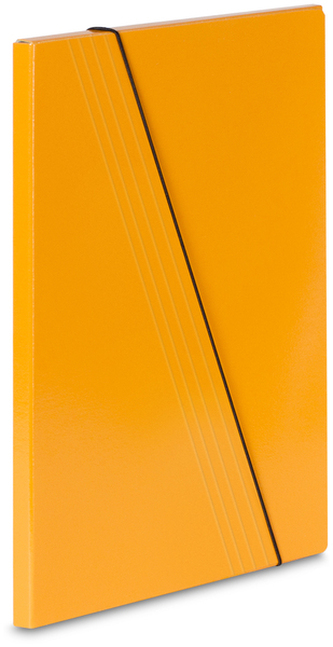 Teczka z gumką A4 1A żółta VauPe