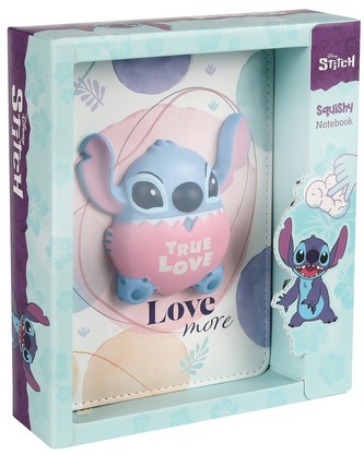 Notes B6 100 k. Squishy 3D Disney Fashion Stitch wzór 3, Patio