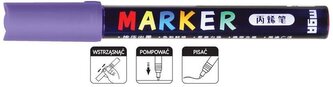 Marker akrylowy 1-2 mm, fioletowy MG APL800-6, M&G;