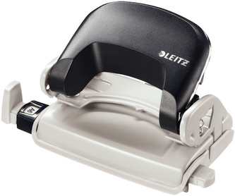 Dziurkacz do 10 kart. 5058 czarny, Leitz
