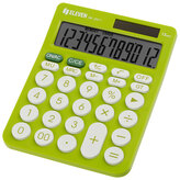 Kalkulator RK2311GN - okrągłe przyciski, zielony, Eleven
