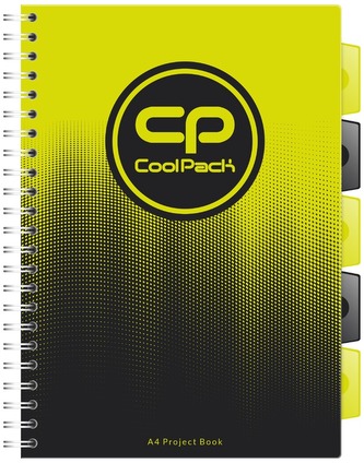 Kołonotes A4 Gradient Lemon CoolPack, Patio