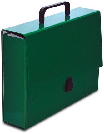 Teczka z rączką Classic II zielona, VauPe