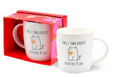 Kubek TOP-008. Chcę z Tobą spędzić wszystkie 9 żyć. Walentynki