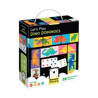 Let's Play. Dino Dominoes