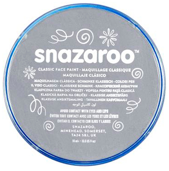 Farba do ciała 18ml szara ciemna. Snazaroo