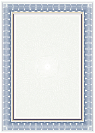 Dyplom A4 Rozeta-N niebieska 170g op. 25 ark., Galeria Papieru Dyplom A4 Rozeta-N niebieska 170g op. 25 ark., Galeria Papieru