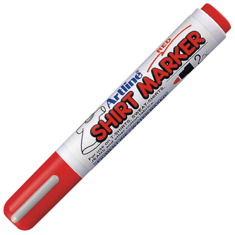 Marker do tkanin T-SHIRT czerwony, Artline