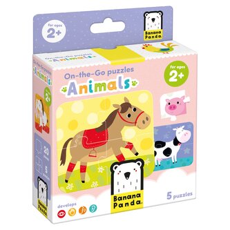 On-the-Go Puzzles. Animals 2+