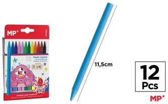 Kredki woskowe 12-kol. PP930, Main Paper