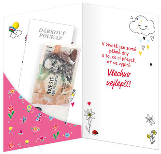 Karnet z kopertą Dziecięcy 176035, Argus