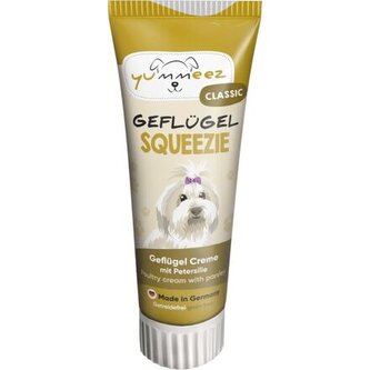 Yummeez Squeezie Geflügel Drůběží 75 g