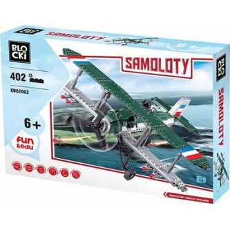 Klocki Blocki Samoloty 402 elementy