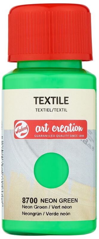 Farba do tkanin Textile Colour 50ml Neon Green 8700, Talens