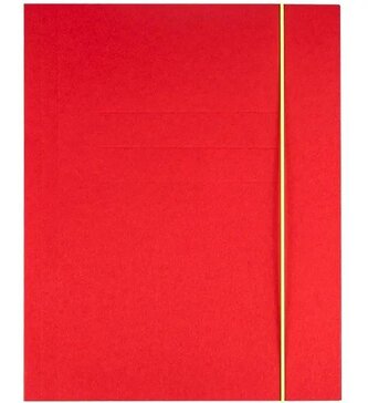 Teczka z gumką A4 Kreativ czerwona 1szt GRAND