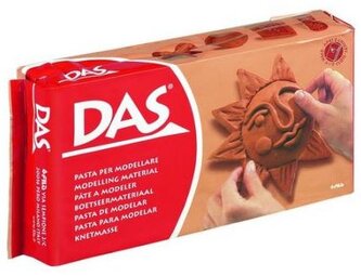 Glina modelarska terrakota 1000 g. DAS, Fila