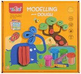 Masa plastyczna zwierzęta + akcesoria 25x23x7, Mega Creative