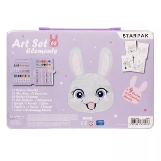 Zestaw artystyczny 68 elementów. Rabbit.