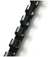 Grzbiety grzebieniowe 10 mm czarny (do 65k) op. 100 szt., Argo