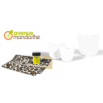 Zestaw do decoupage "Koty” pudełka i skarbonka KC105C, Avenue Mandarine