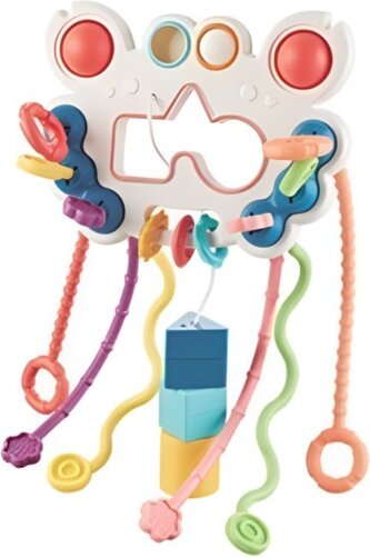 CHIPOLINO Senzorická hračka 5v1 Butterfly