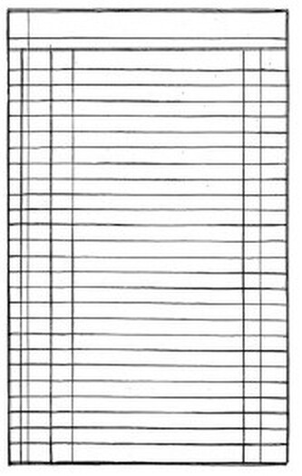 Stemple kauczuk 14x18 liniuszek, Stamperia