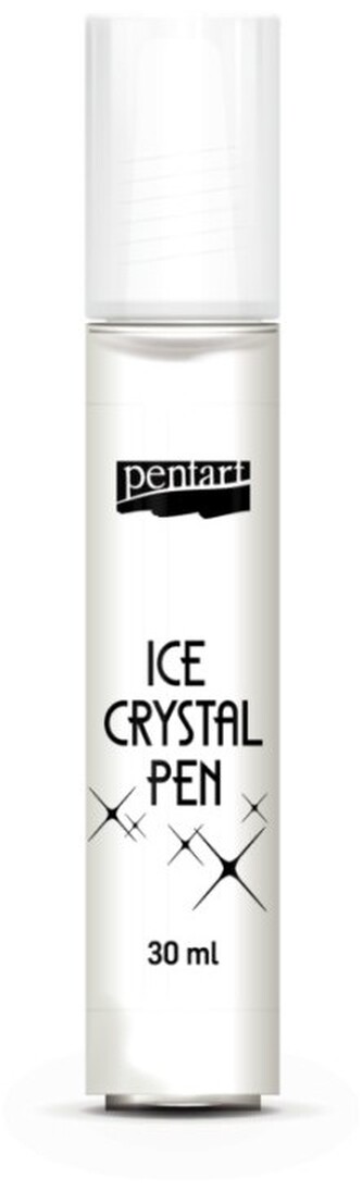 Lód krystaliczny 30 ml pisak, Pentart
