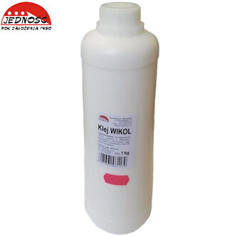 Klej Wikol do drewna i papieru butelka 1 kg., Jedność