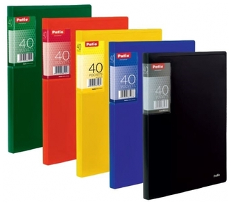 Album ofertowy A4 40 koszulek żółty,  Patio