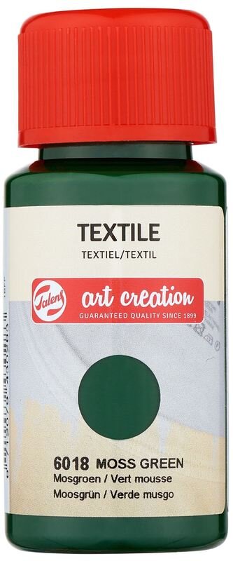 Farba do tkanin Textile Colour 50ml Moss Green 6018, Talens