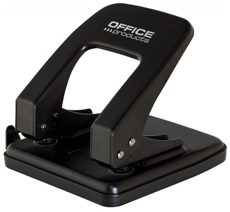 Dziurkacz dziurkuje do 40 kartek, metal, czarny, Office Products Dziurkacz dziurkuje do 40 kartek, metal, czarny, Office Products