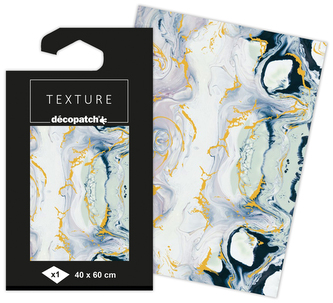 Papier do decoupage teksturowany 40 x 60 cm TD797 C, Decopatch