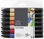 Markery dwustr. okr./ścięty ProMarker zest. 12+1szt. Manga Set 1 290139, Winsor&Newton;