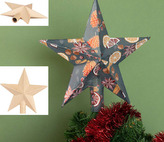 Gwiazda na czubek choinki 20 x 6 x 20 cm. NO061C, Decopatch