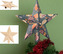 Gwiazda na czubek choinki 20 x 6 x 20 cm. NO061C, Decopatch