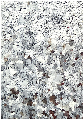Karton cekinowy Srebrny 5 ark. A4 210 g/m2, Galeria Papieru